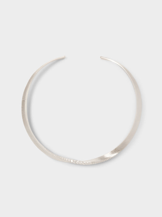 密镶锆石拉丝项圈 Star Orbit Zicron Choker