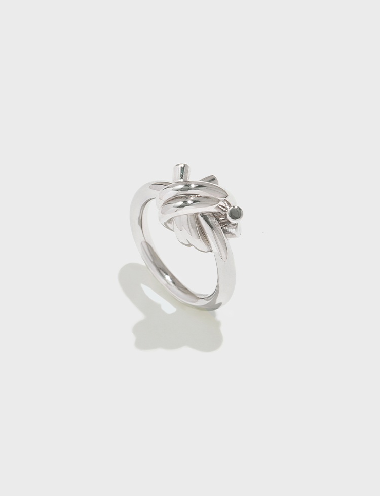 简约绳结戒指 Knot Ring