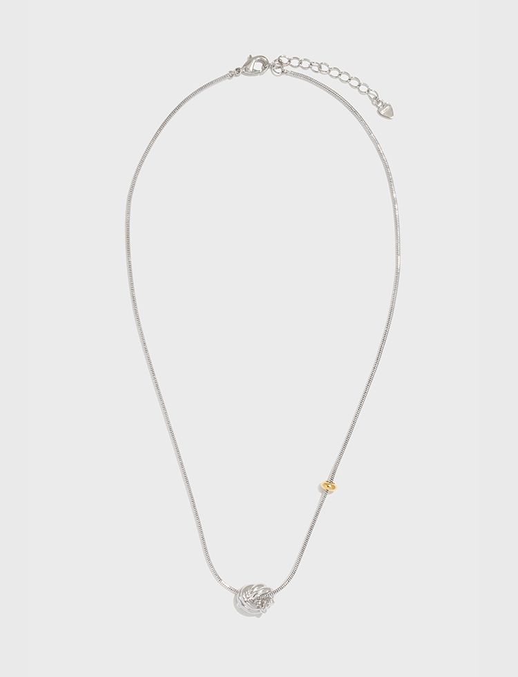 简约绳结项链 Knot Necklace