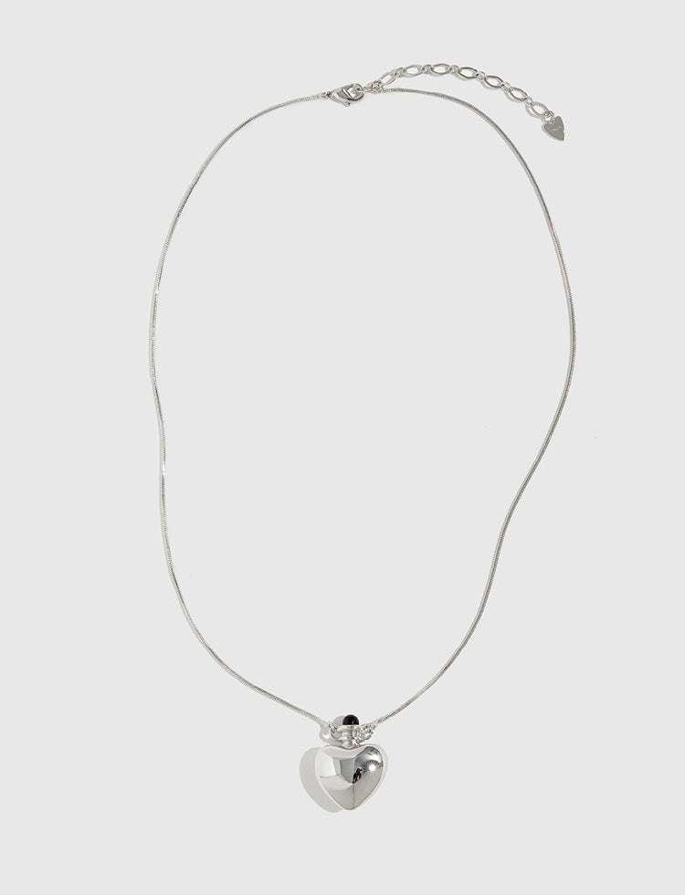 酒瓶镶嵌黑玛瑙果实项链 Bottle Necklace